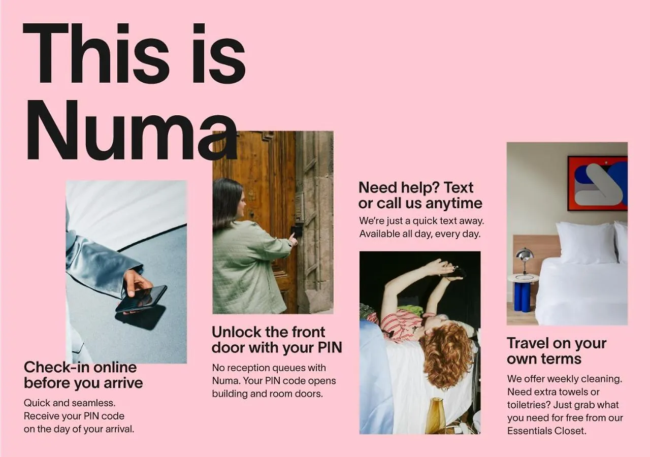 Numa Barcelona Brioアパートホテル アパートホテル